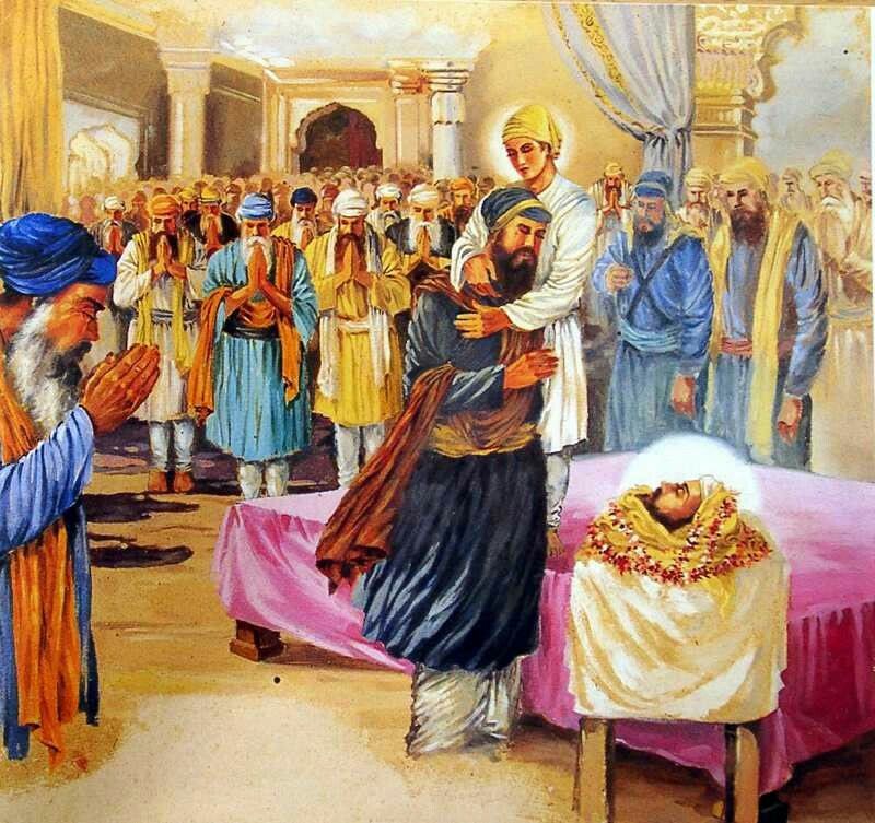 Guru Gobind Singh Ji Shri Guru Granth Sahib, Golden - Guru Teg Bahadur Sahib Ji , HD Wallpaper & Backgrounds