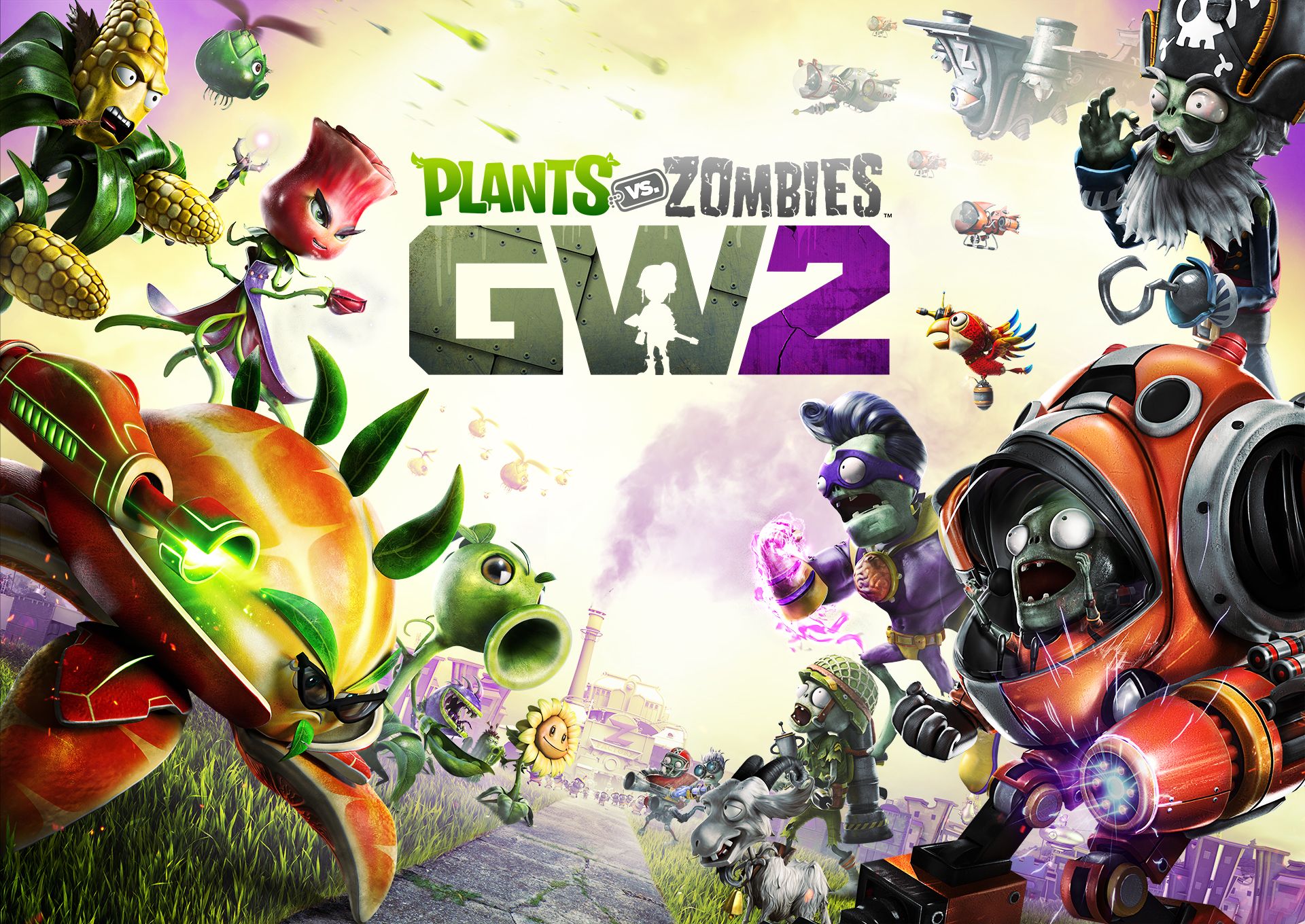 Plants Vs Zombies Garden Warfare 2 , HD Wallpaper & Backgrounds