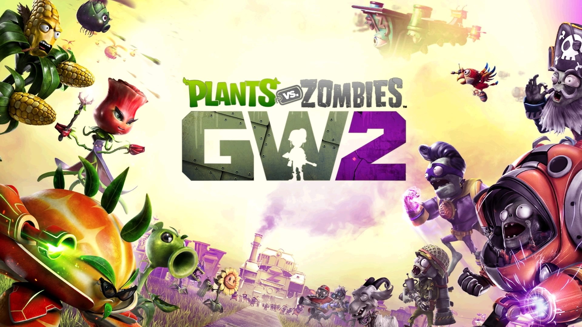 Plants Vs Zombies Garden Warfare 2 , HD Wallpaper & Backgrounds