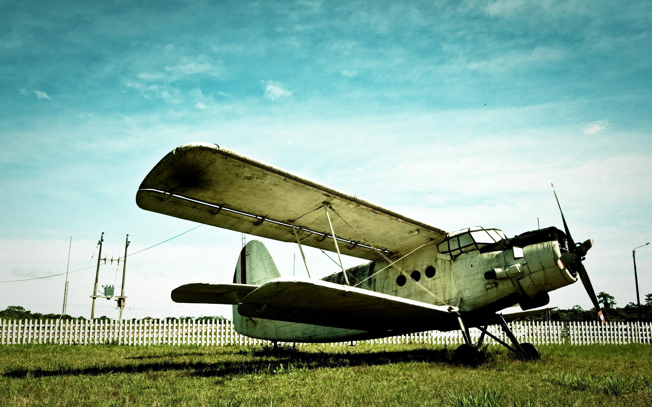 Vintage Airplane Wallpapers - Old Airplane Wallpaper Hd , HD Wallpaper & Backgrounds