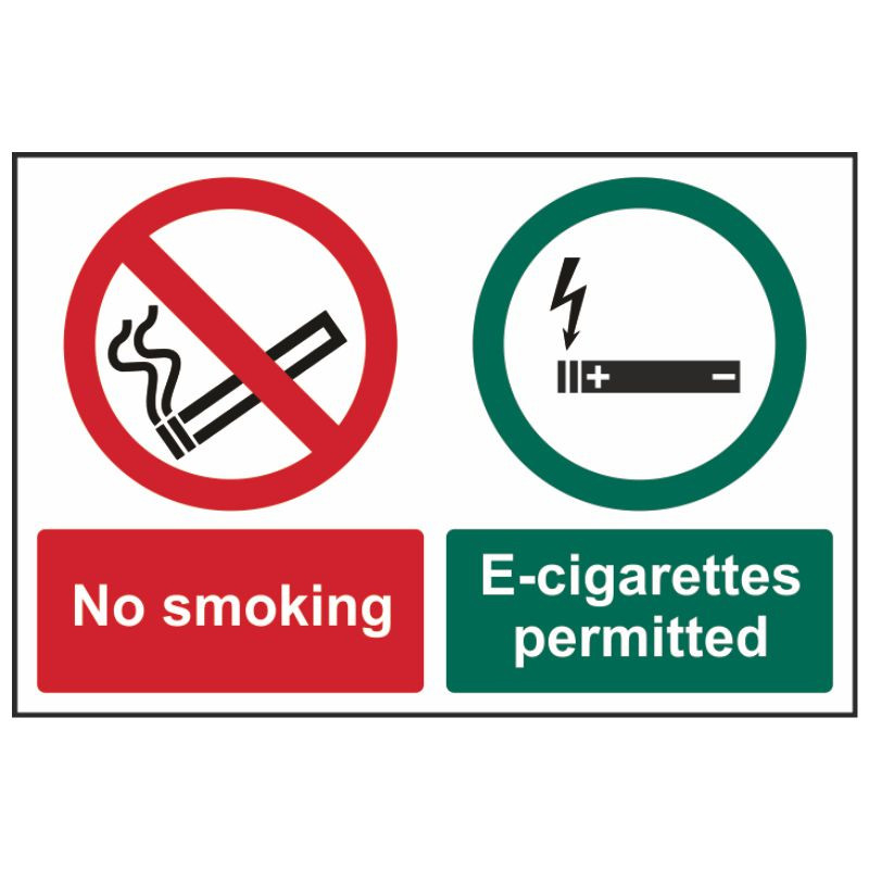 Trend No Smoking Ecigarettes Permitted Sign Smoking/vaping - No Smoking Sign , HD Wallpaper & Backgrounds