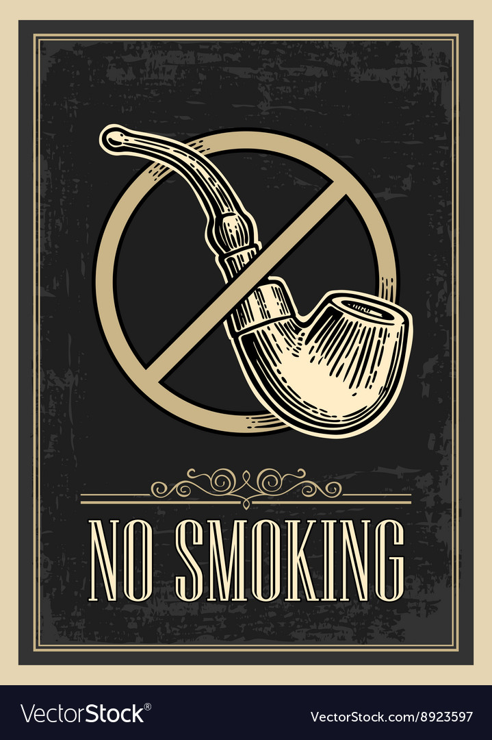 Excelent Retro Poster The Sign No Smoking In Vintage - Speckle Free Rotating Diffuser , HD Wallpaper & Backgrounds