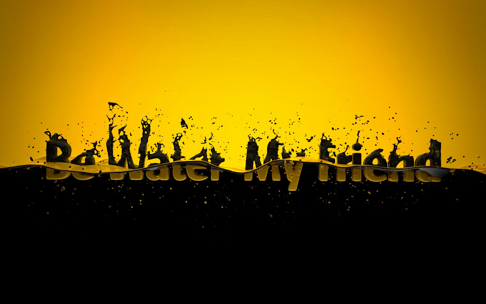 She Wallpaper - 4k Wallpaper Black Yellow , HD Wallpaper & Backgrounds