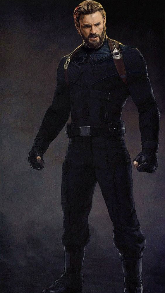 Avengers Infinity War Captain America Iphone Wallpaper - Captain America Infinity War Full Suit , HD Wallpaper & Backgrounds