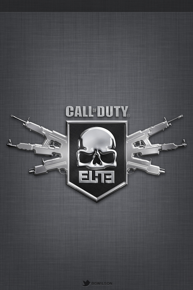 Call Of Duty Iphone Wallpaper - Call Of Duty Elite Logo , HD Wallpaper & Backgrounds