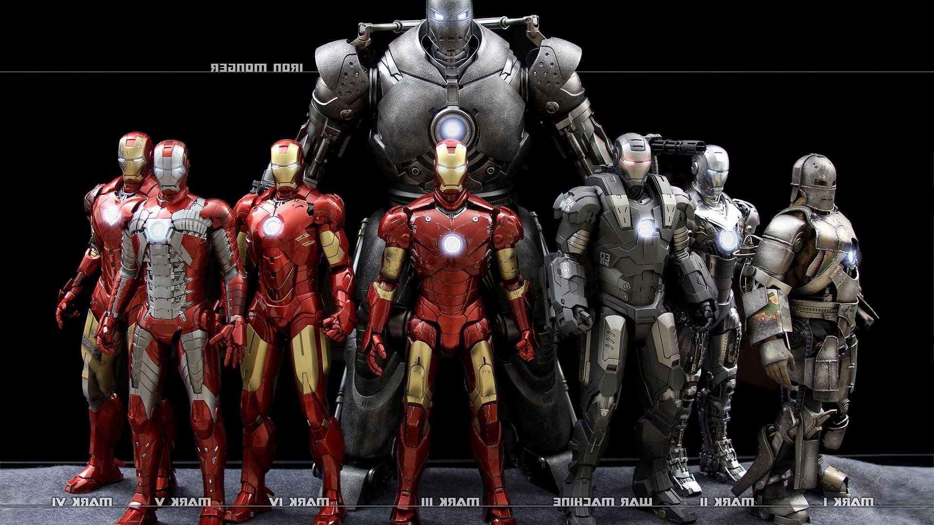 Marvel Comics, Iron Man, Iron Monger, War Machine Wallpapers - War Machine Vs Iron Monger , HD Wallpaper & Backgrounds