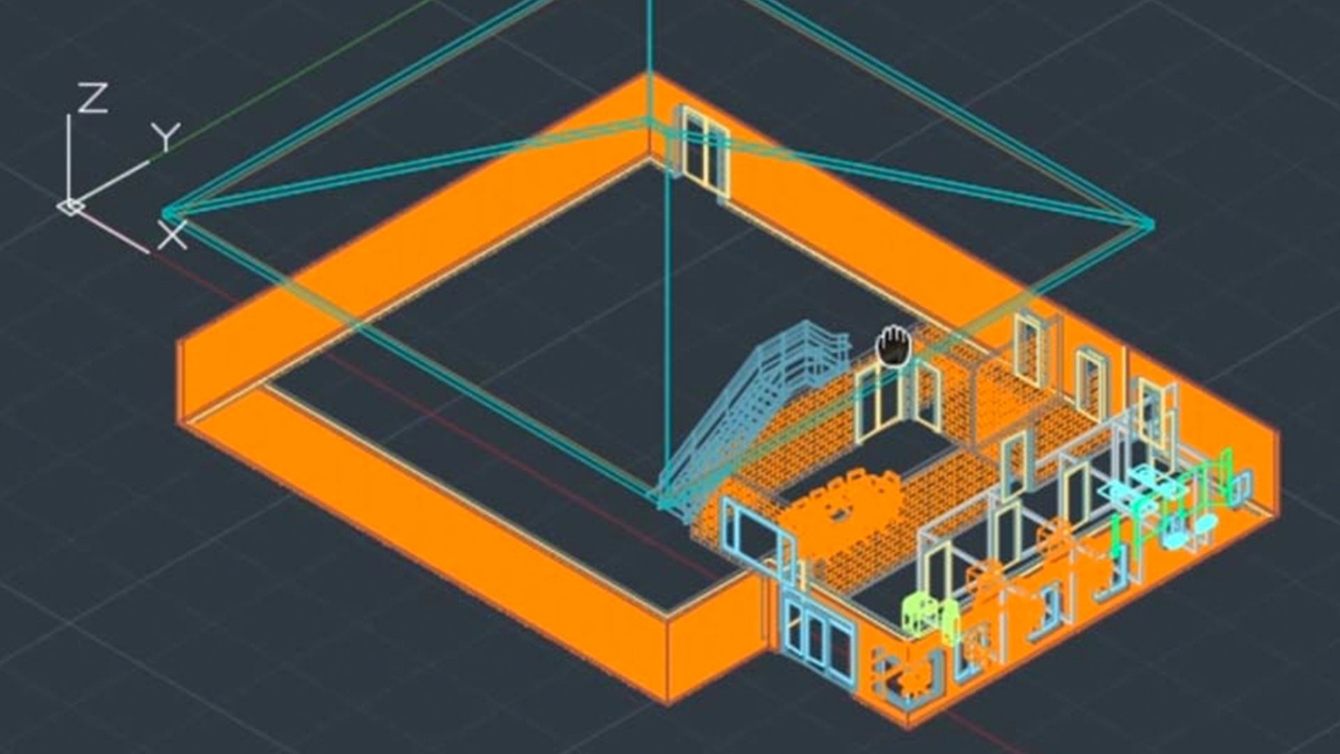 Creating Curtain Walls - Auto Cad Architecture Training Course , HD Wallpaper & Backgrounds