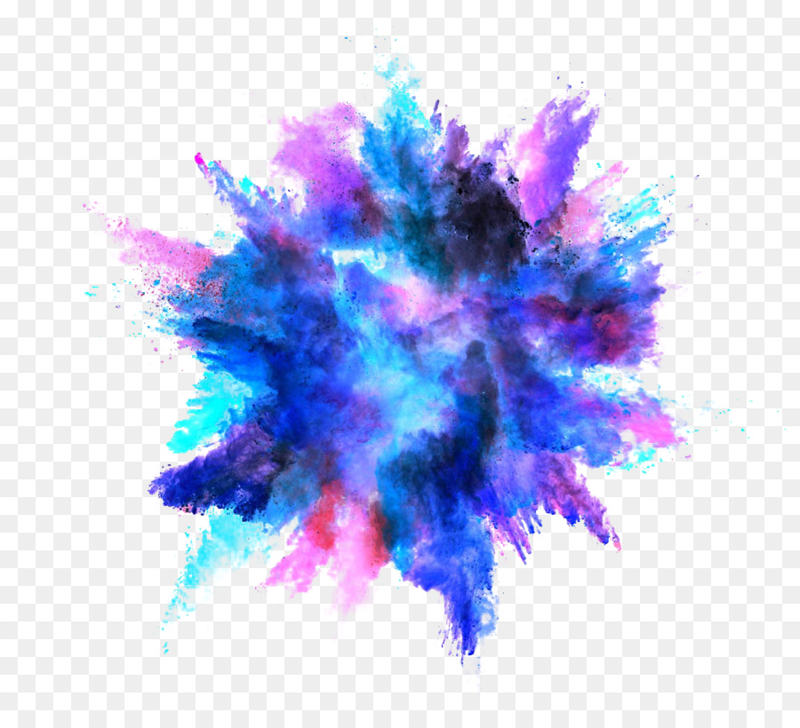 Color, Dust Explosion, Explosion, Blue, Purple Png - Powder Transparent Background Explosion , HD Wallpaper & Backgrounds