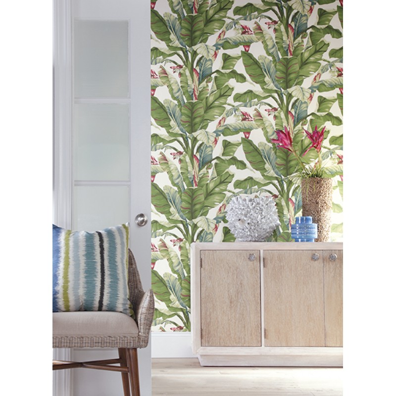 Ashford Tropics By York - York Wallcoverings Banana Leaf , HD Wallpaper & Backgrounds