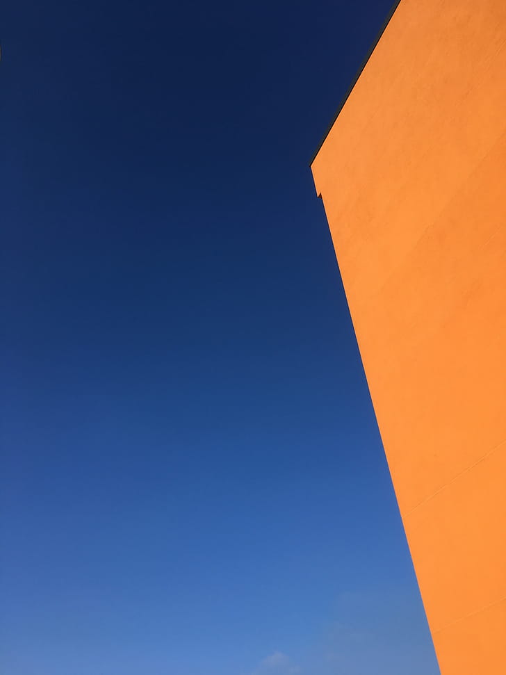 Black And Orange Wallpaper, Abstract, Architecture, - Minimal Wallpaper For Smartphone , HD Wallpaper & Backgrounds