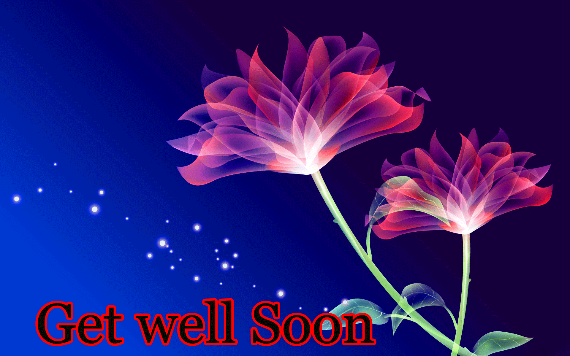Get Well Soon Images Wallpaper Pics Free For Whatsapp - Abstract Flowers , HD Wallpaper & Backgrounds
