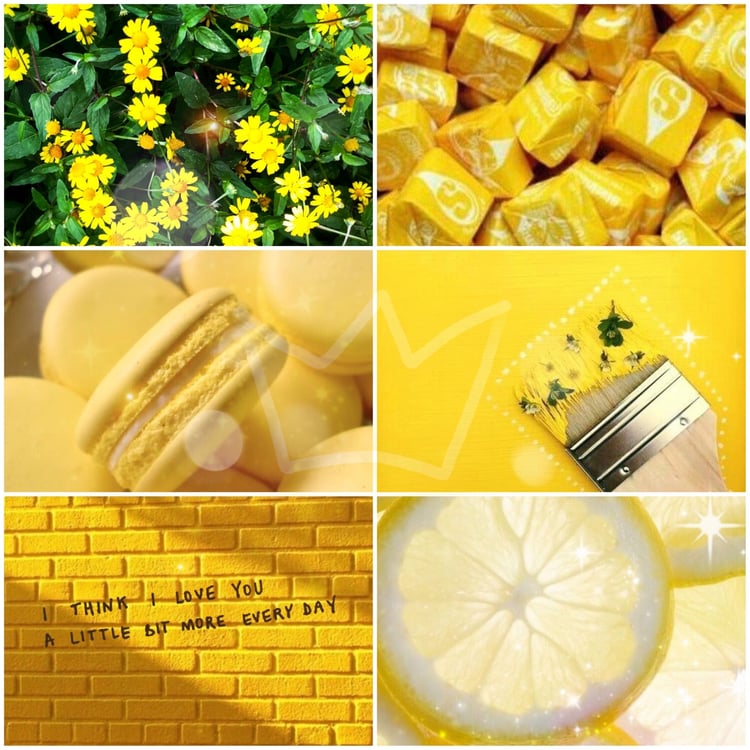 Ktchenor Images Get Well Soon Ma Cute Kirsten🌸 Hd - Aesthetics Yellow , HD Wallpaper & Backgrounds