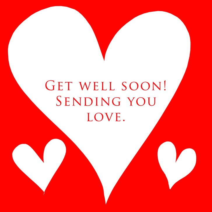 Ideas G - O - P - Get Well Soon Cards - The New Yorker - Get Well Soon Heart , HD Wallpaper & Backgrounds