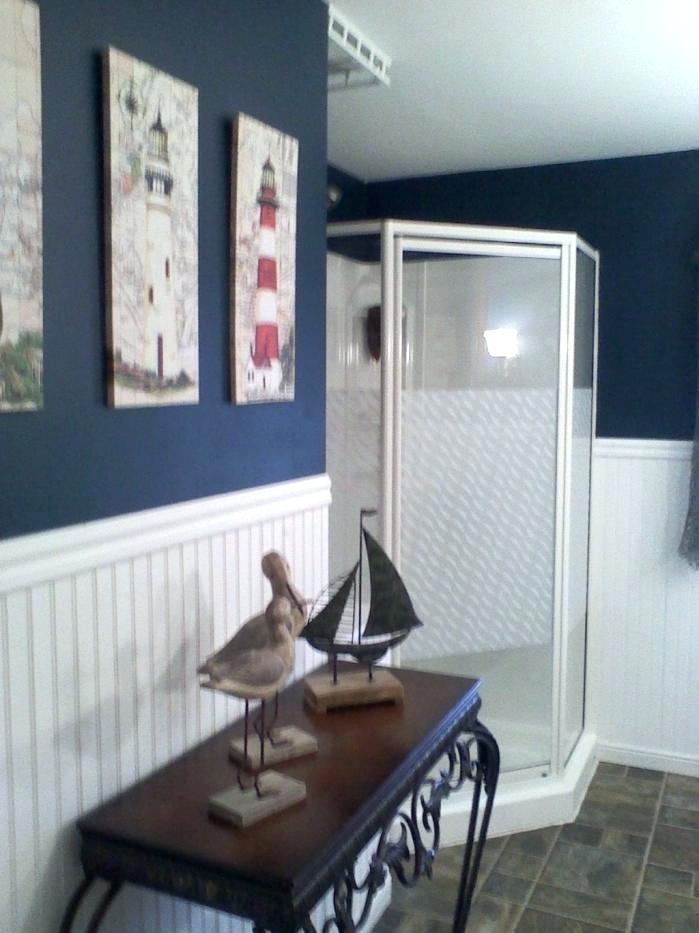 Nautical Theme Bathroom Decor Fresh Themed Wallpaper - Bathroom Nautical Style , HD Wallpaper & Backgrounds