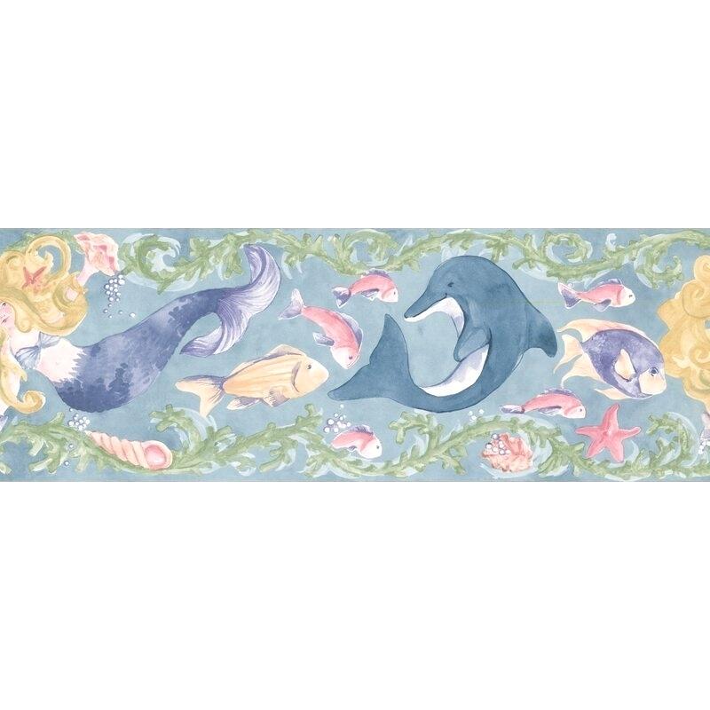 Nautical Wall Border Themed Wallpaper Borders Blue Nautical Themed Wallpaper Borders