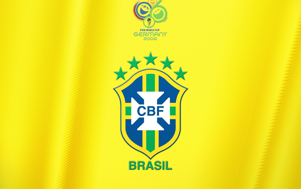 Original Brasil World Cup Wallpapers - Logo Dream League Soccer Brazil Kits , HD Wallpaper & Backgrounds
