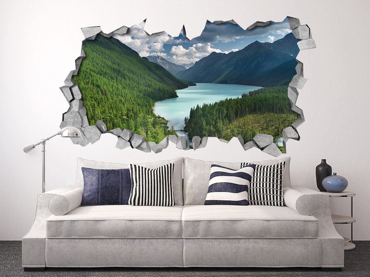 River And Mountains - Kucherlinskoe Lake , HD Wallpaper & Backgrounds