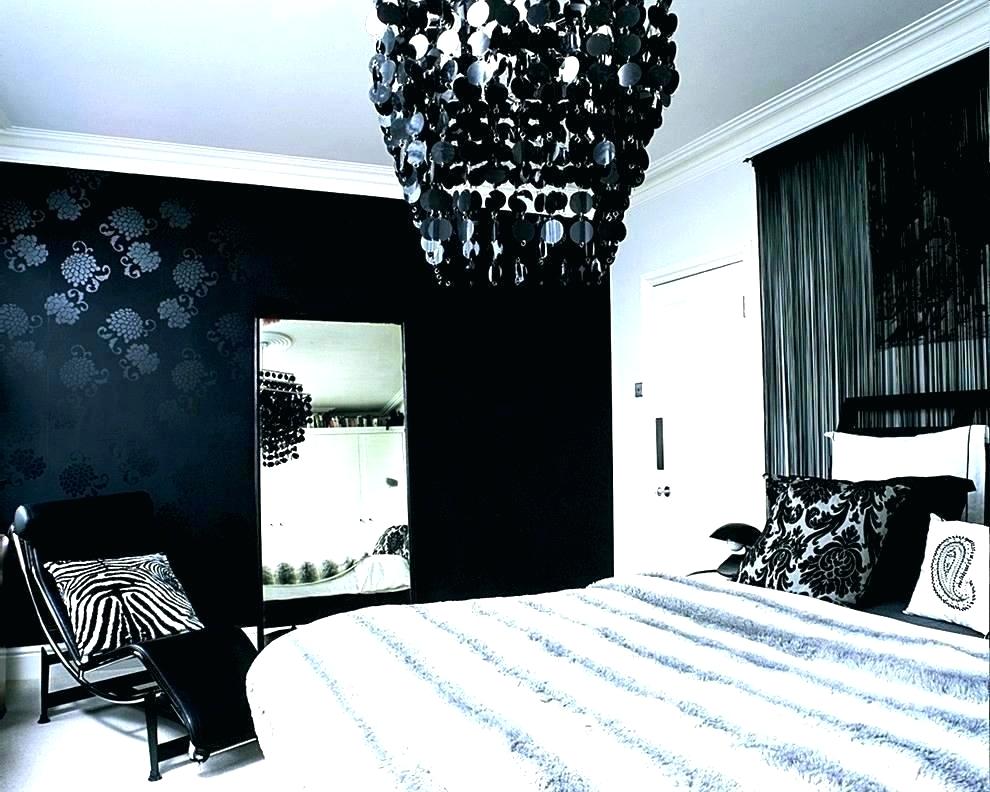 Black Accent Wall Bedroom Wallpaper With Master Dark - White Bedroom Black Accent Wall , HD Wallpaper & Backgrounds