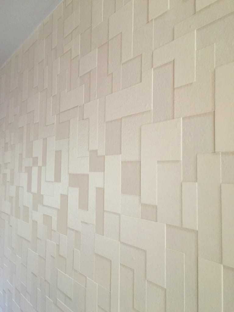 Textured Wallpaper Accent Wall {master Bedroom Update} - Master Bedroom Textured Wallpaper Accent Wall , HD Wallpaper & Backgrounds