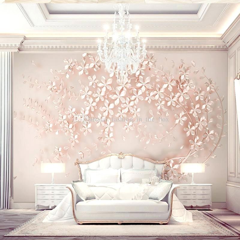 Bedroom Wallpaper Custom Wallpaper Luxury Wall Mural - Rose Gold Painted Walls , HD Wallpaper & Backgrounds