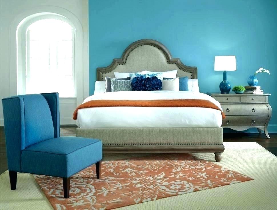 Bedroom Accent Wall Blue Bedroom Accent Wall Paint - Accent Wall , HD Wallpaper & Backgrounds