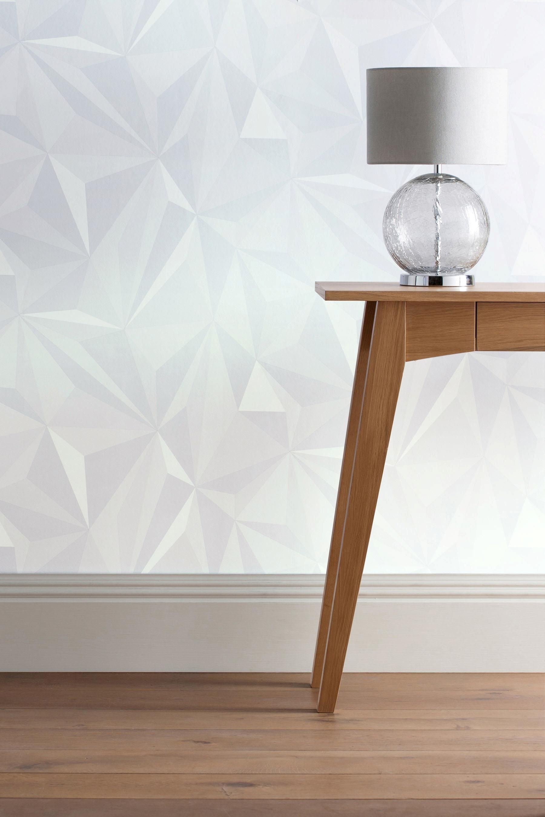 Buy Origami Effect Wallpaper From The Next Uk Online - Next White , HD Wallpaper & Backgrounds