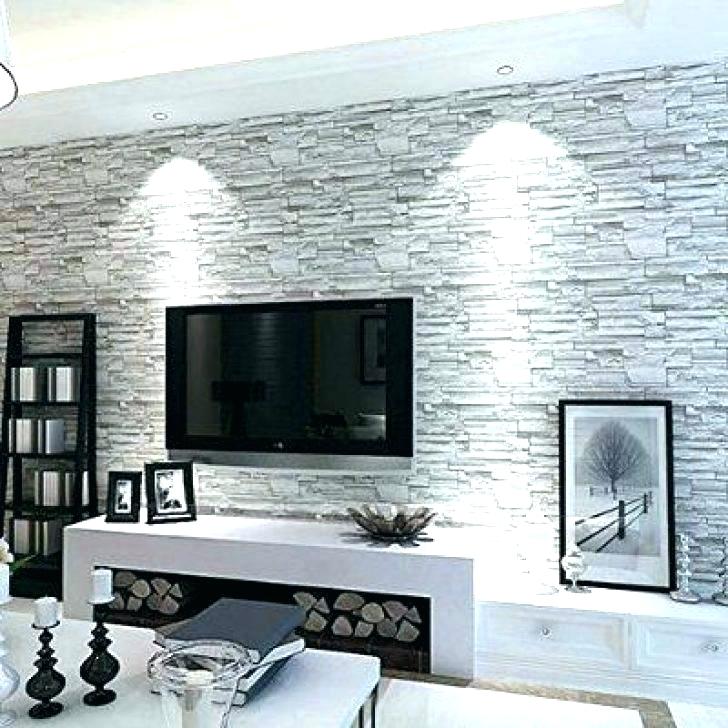 Wallpaper Designs For Living Room Wall Wallpaper Ideas - Ideas For Living Room Feature Wall , HD Wallpaper & Backgrounds