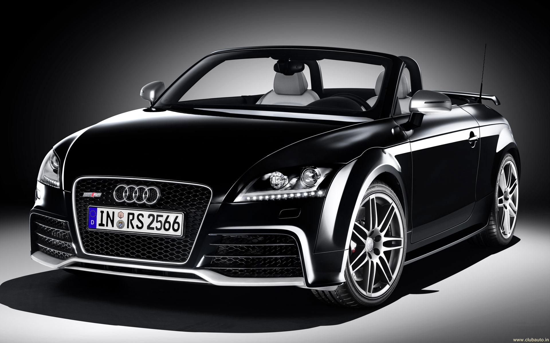 Audi Tt Rs - Audi Tt Roadster Black , HD Wallpaper & Backgrounds