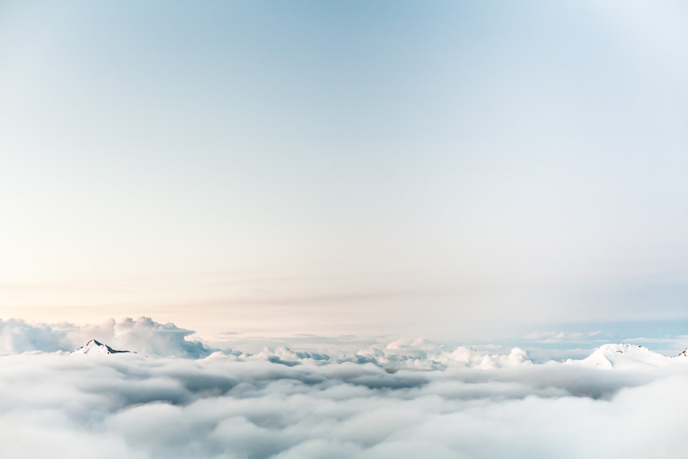 Apple Imac Wallpaper - Above Clouds , HD Wallpaper & Backgrounds