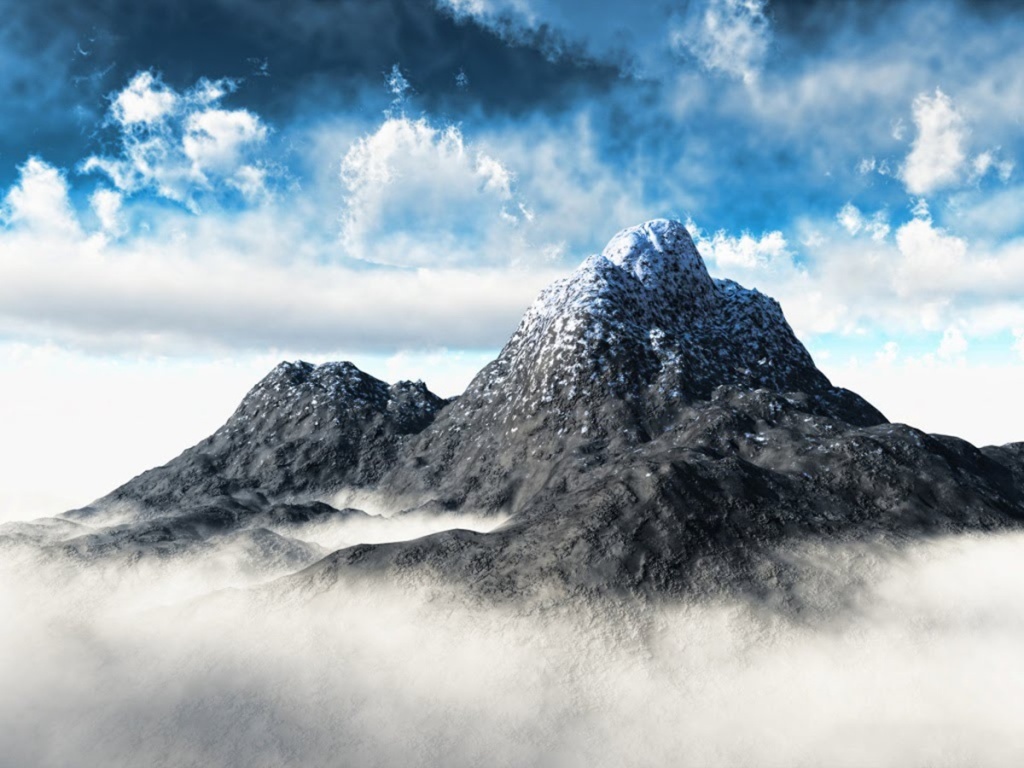 Free Mountain Wallpaper - Mountain Background Images Hd , HD Wallpaper & Backgrounds