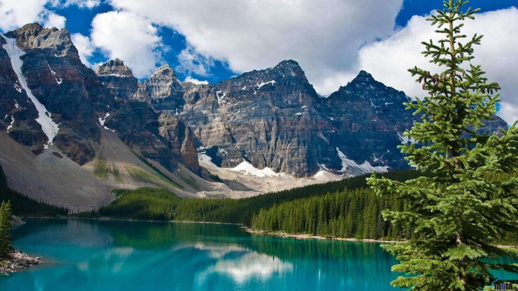 Rocky Mountains Wallpapers Hd - Moraine Lake , HD Wallpaper & Backgrounds