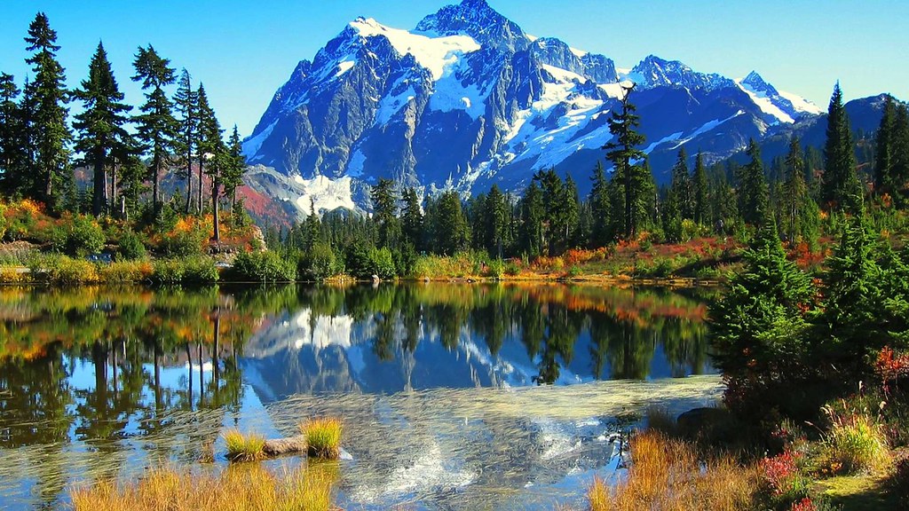 Beautiful Wallpapers - North Cascades National Park, Mount Shuksan , HD Wallpaper & Backgrounds