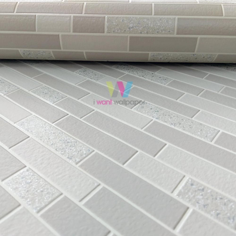Holden Oblong Granite Tile Pattern Wallpaper Faux Effect - Tiles Wallpaper Bathroom , HD Wallpaper & Backgrounds