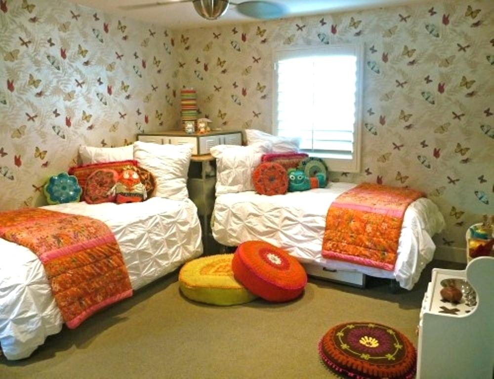 Best - Twin Bed In L Shape , HD Wallpaper & Backgrounds