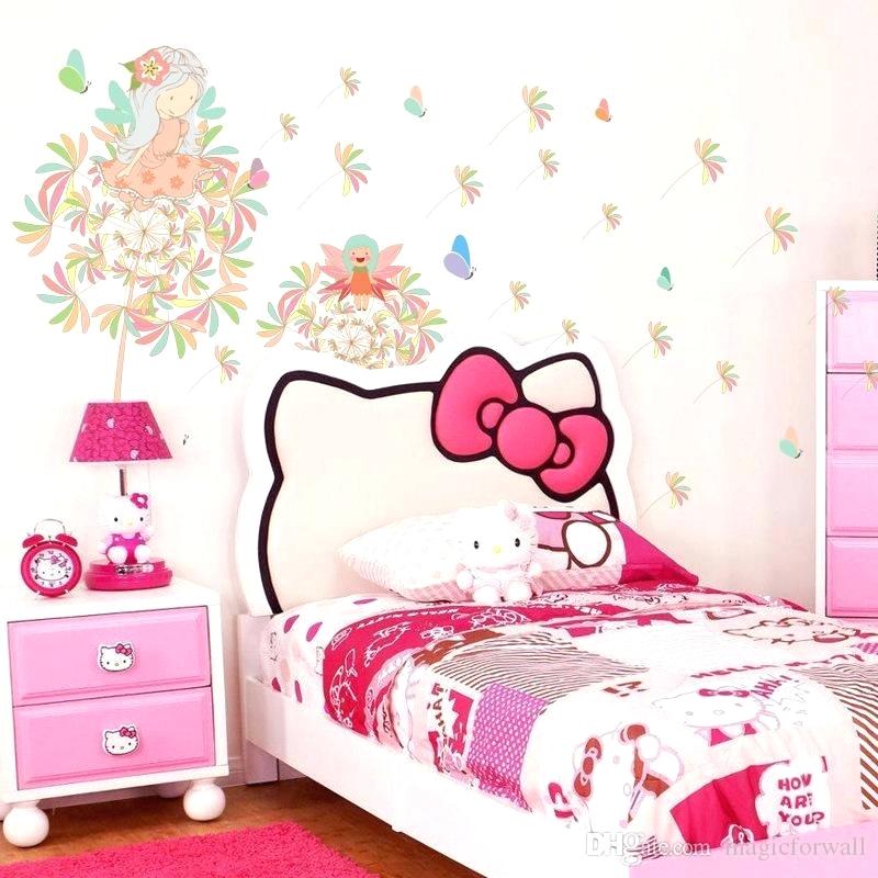 Wall Stickers For Bedrooms Decals - Hello Kitty Coloring Pages , HD Wallpaper & Backgrounds
