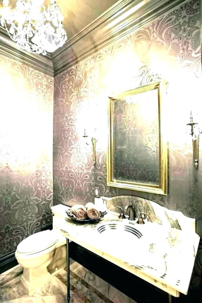 Cool Bathroom Wallpaper Modern Borders S - Vintage Wallpaper Bathroom , HD Wallpaper & Backgrounds