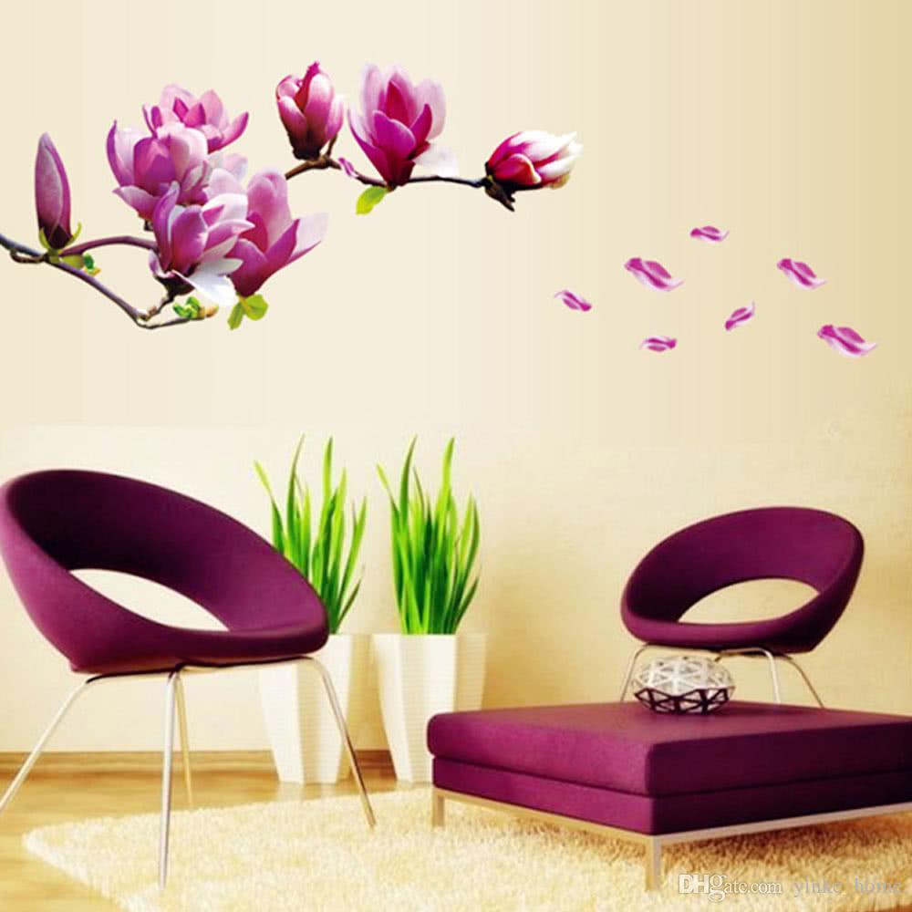 Diy Art Decals Vinyl Wallpaper Mural Living Room Bedroom - Home Stickers , HD Wallpaper & Backgrounds