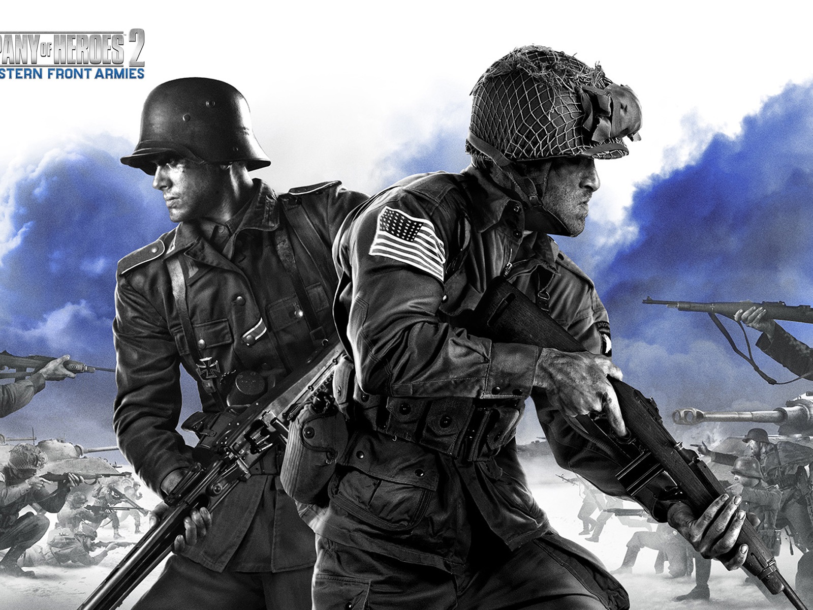 Hd Widescreen - Company Of Heroes 2 The Western Front Armies , HD Wallpaper & Backgrounds