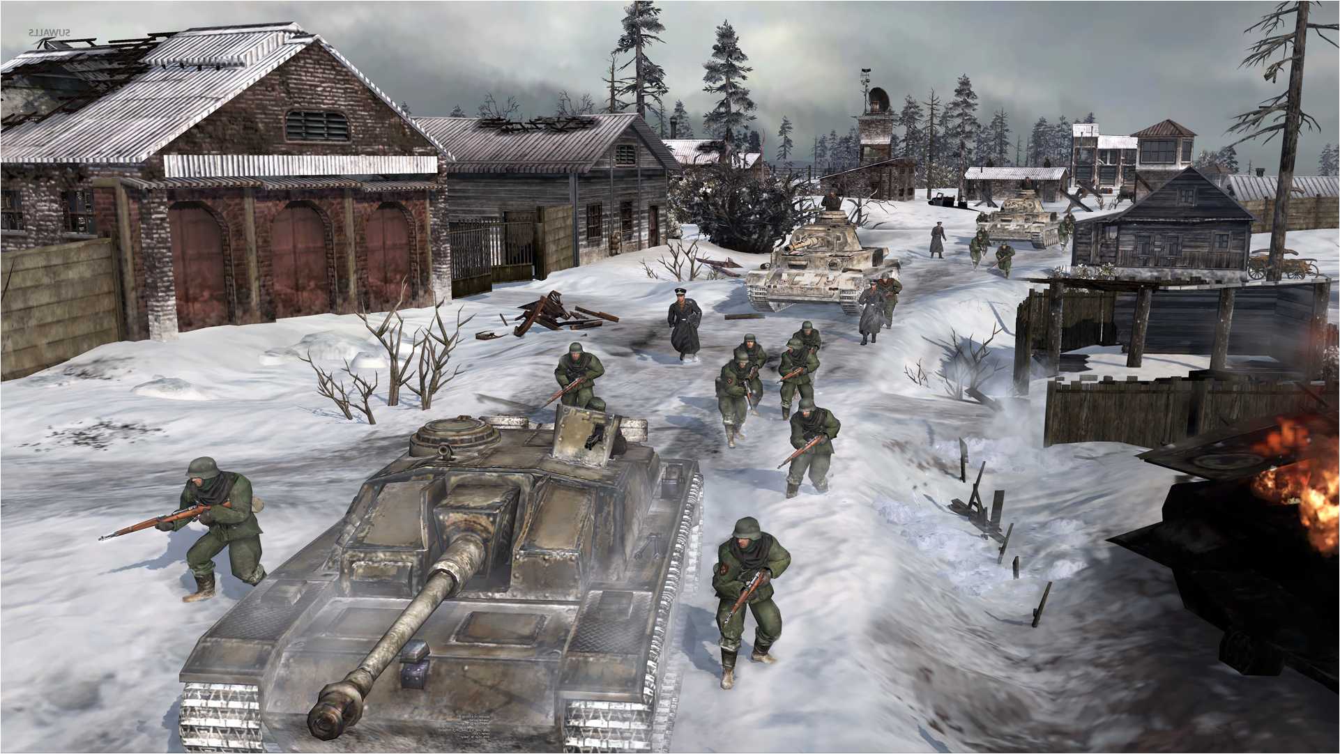 Company Of Heroes 2 Wallpapers - Pc Game , HD Wallpaper & Backgrounds