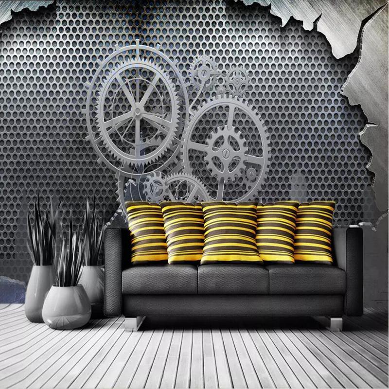Europe Wall Picture Custom 3 D Wallpaper For Walls - Industrial Modern Wall Mural , HD Wallpaper & Backgrounds