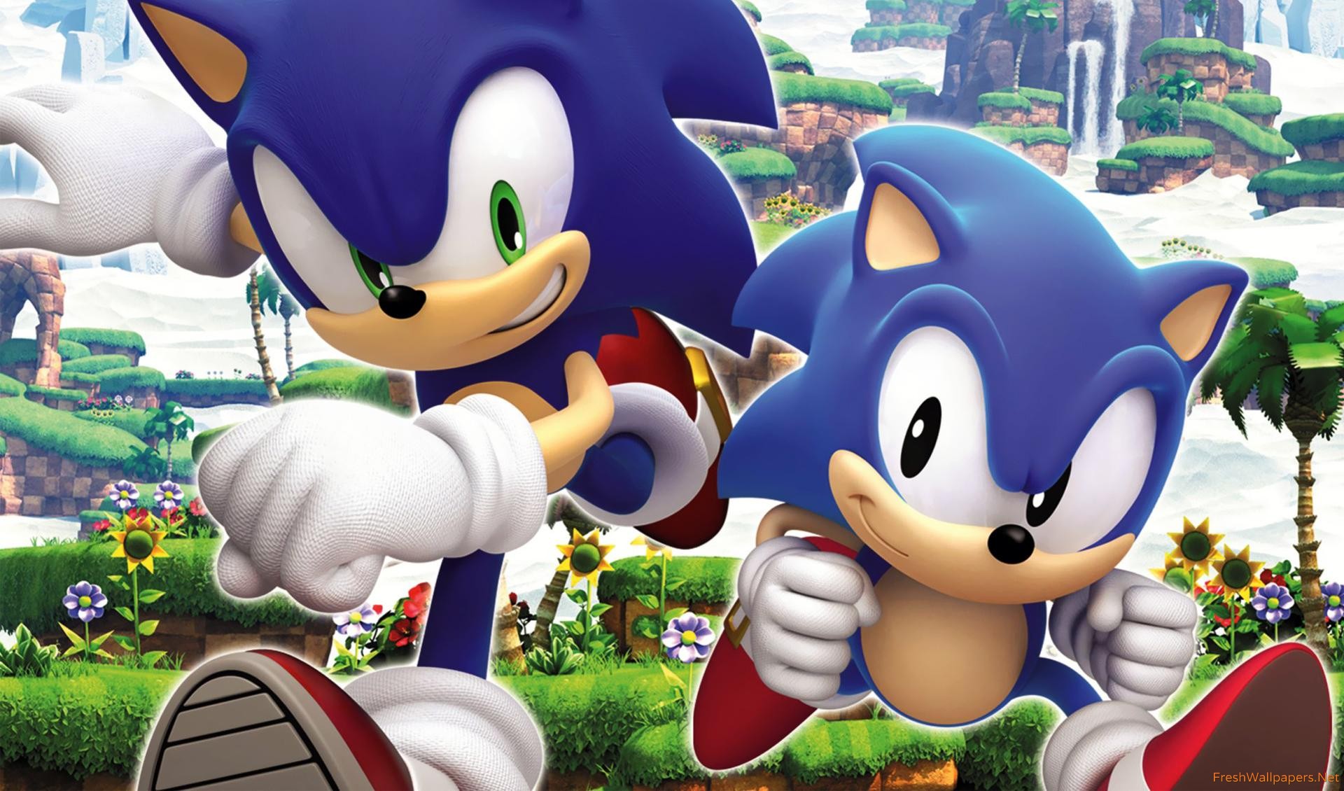 Sonic Generations For Nintendo 3ds , HD Wallpaper & Backgrounds
