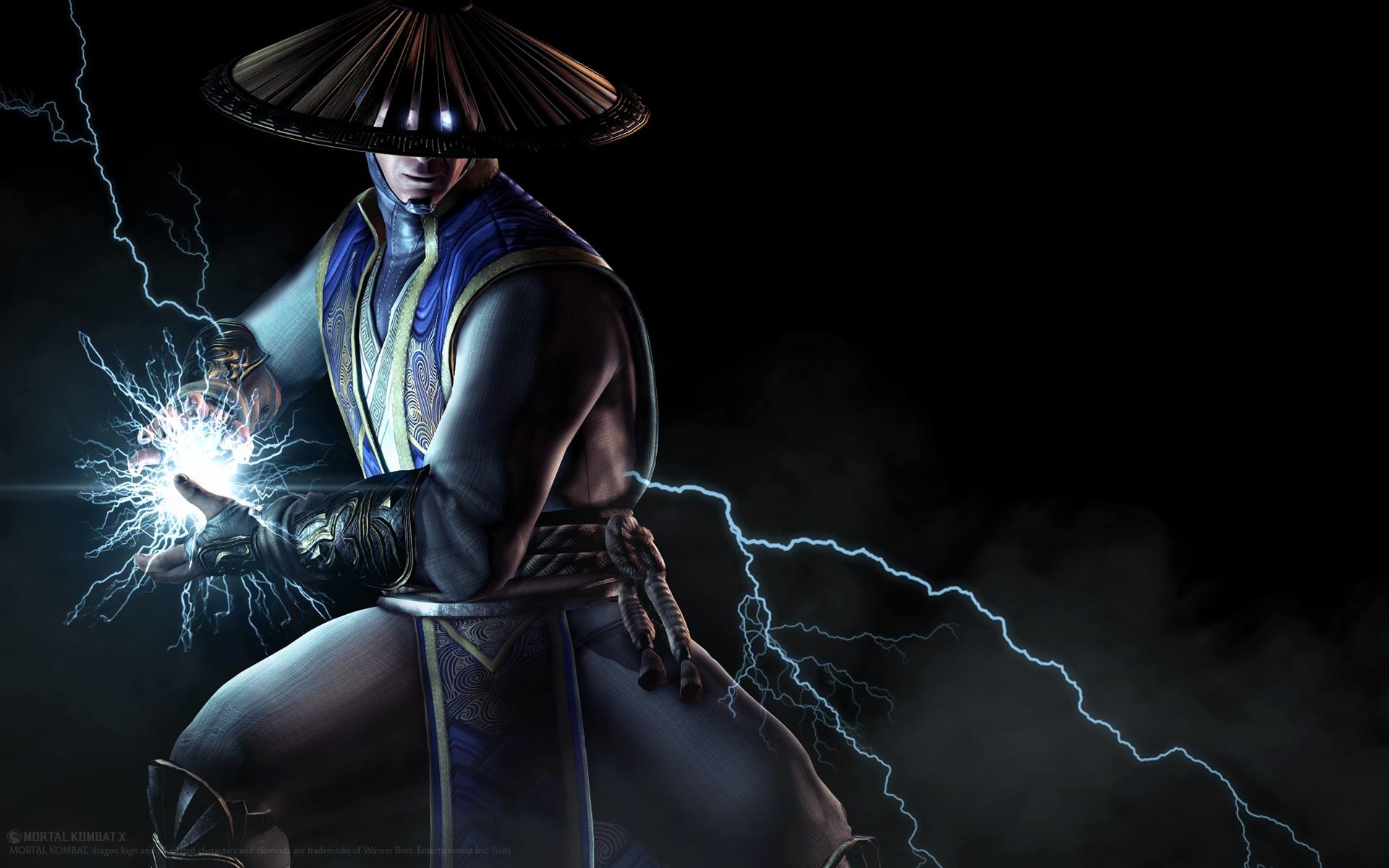 Mortal Kombat X Kitana Wallpaper - Mortal Kombat Raiden Art , HD Wallpaper & Backgrounds