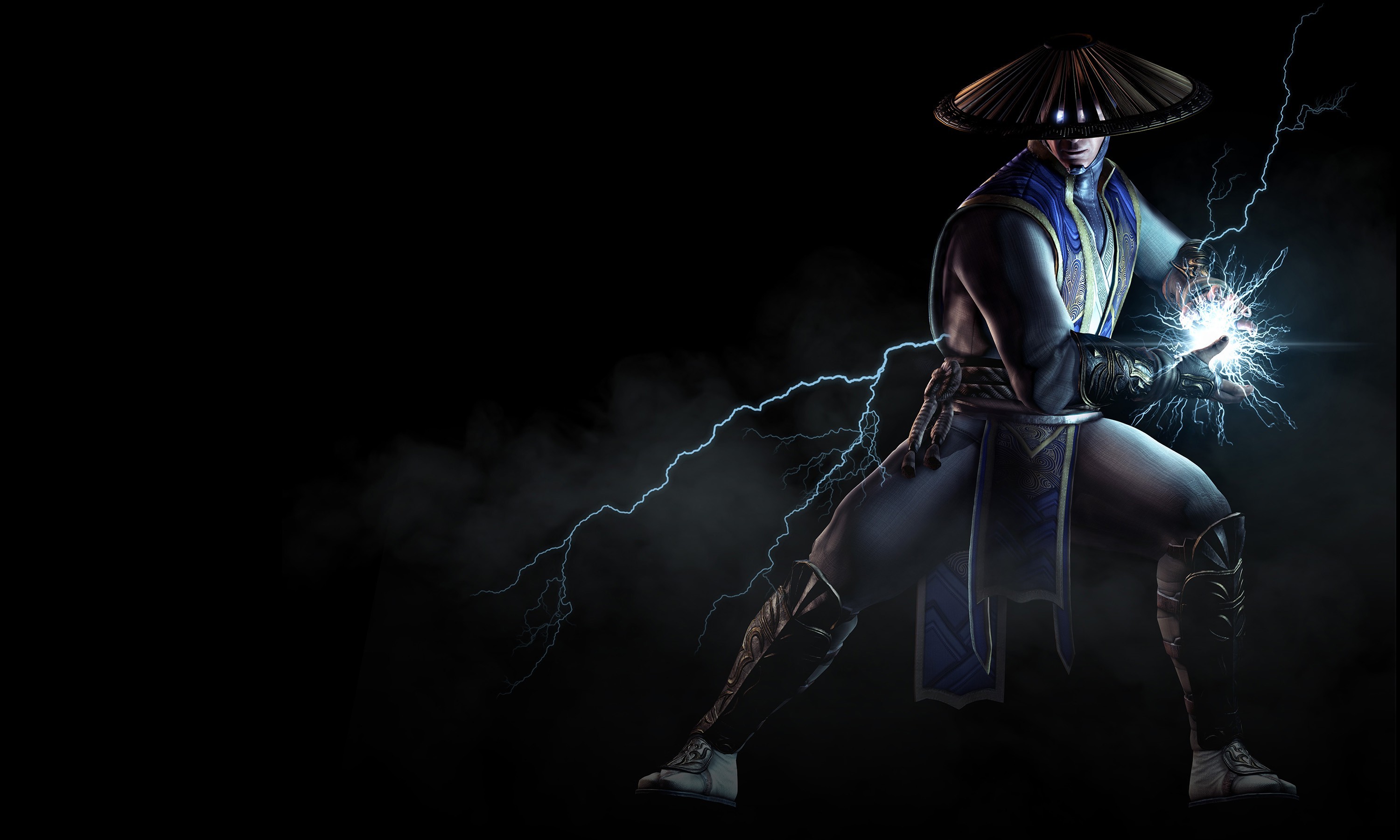 Raiden, Mortal Kombat X, Mortal Kombat, Video Games - Background Mortal Kombat 10 , HD Wallpaper & Backgrounds
