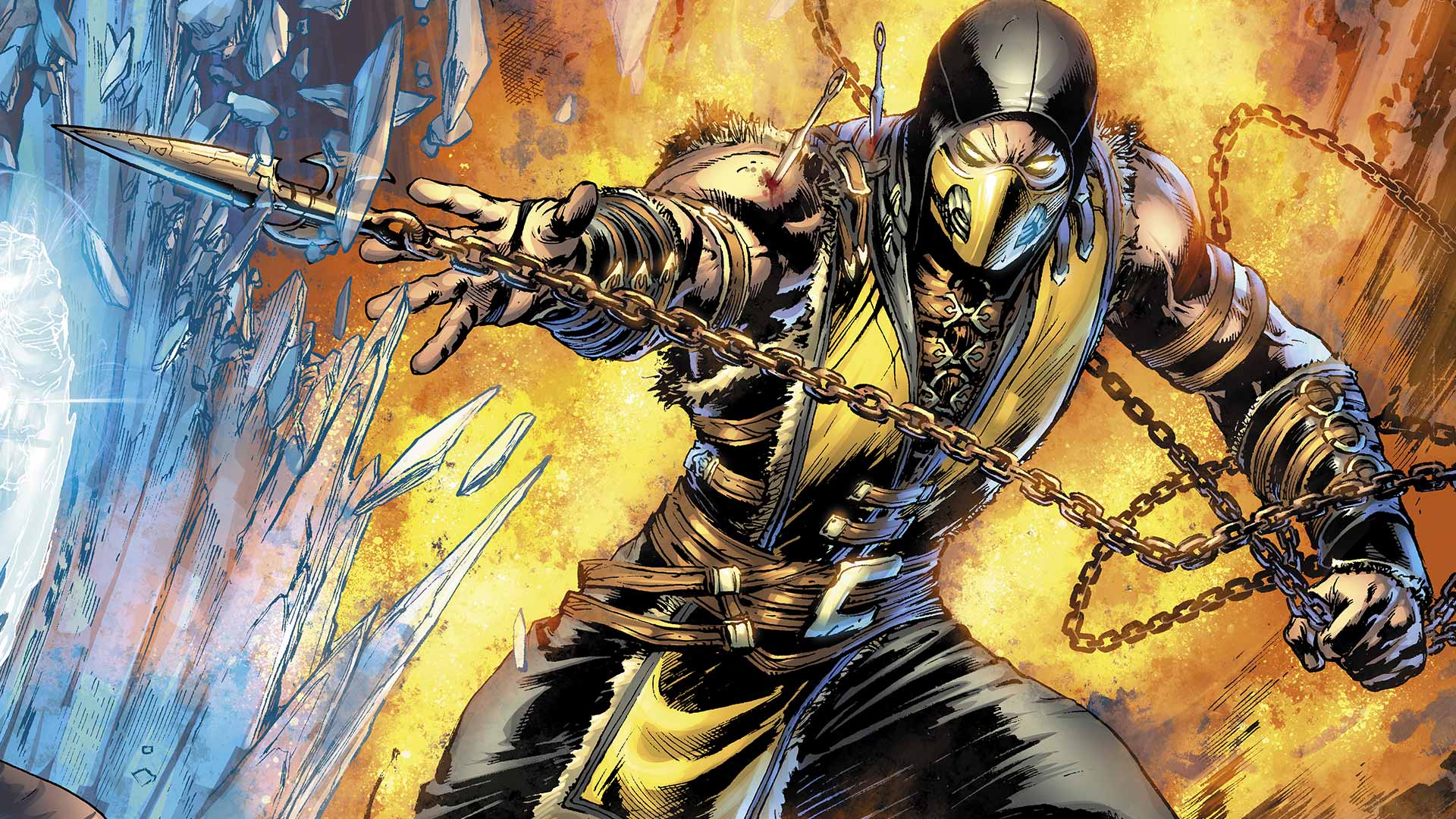 By Melany Hively V - Mortal Kombat X Dccomics , HD Wallpaper & Backgrounds