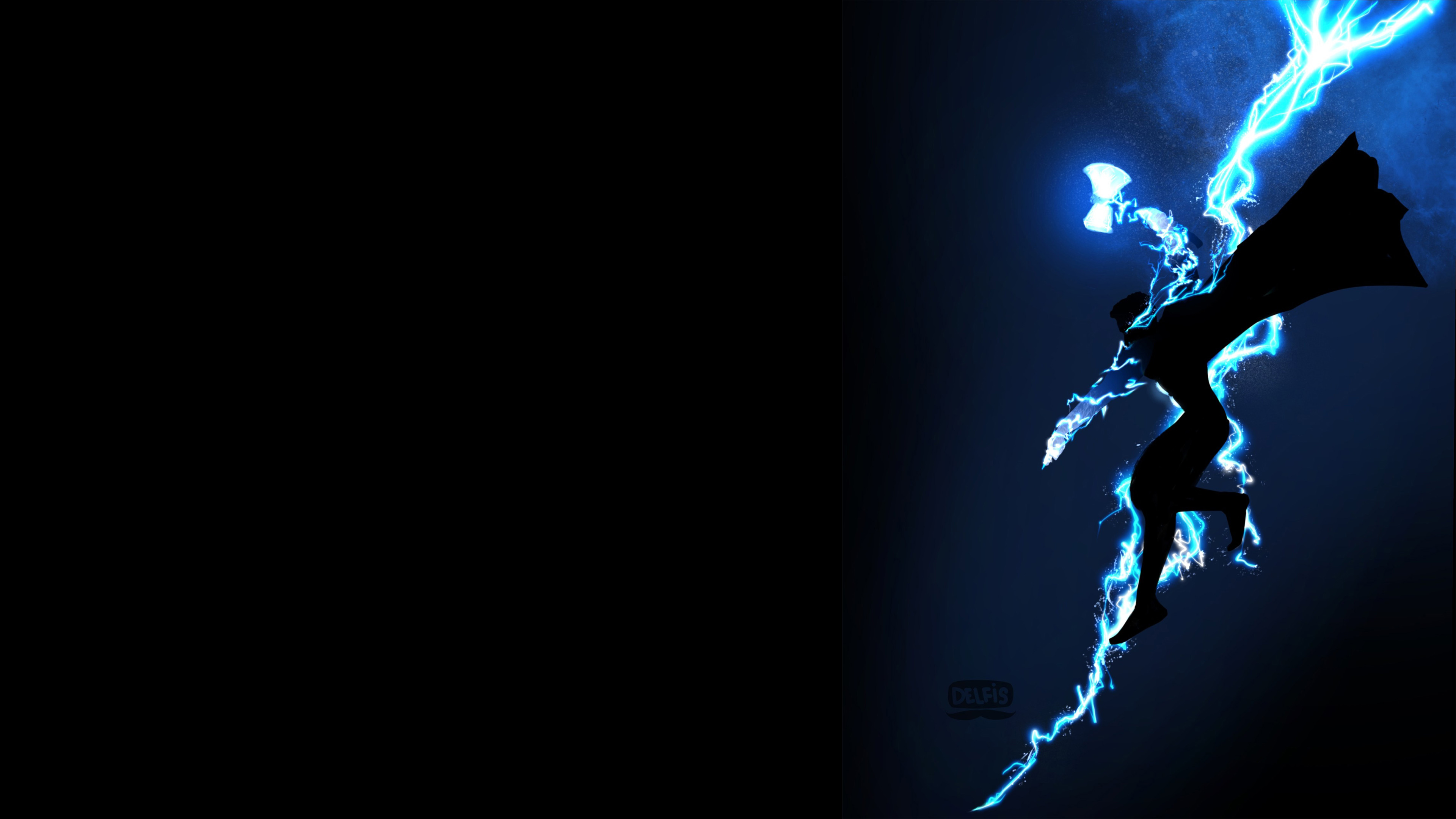 Thor God Of Thunder 4k - Thor Stormbreaker Wallpaper 4k , HD Wallpaper & Backgrounds