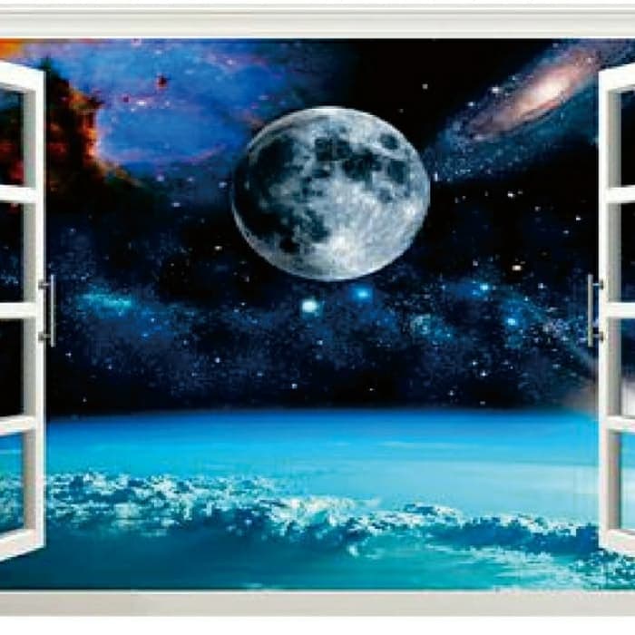 Wallpaper Jendela Antariksa - Moon , HD Wallpaper & Backgrounds