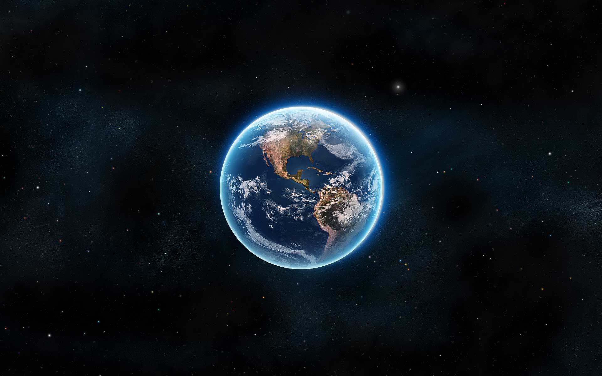 Earth - Anime Planet Earth , HD Wallpaper & Backgrounds