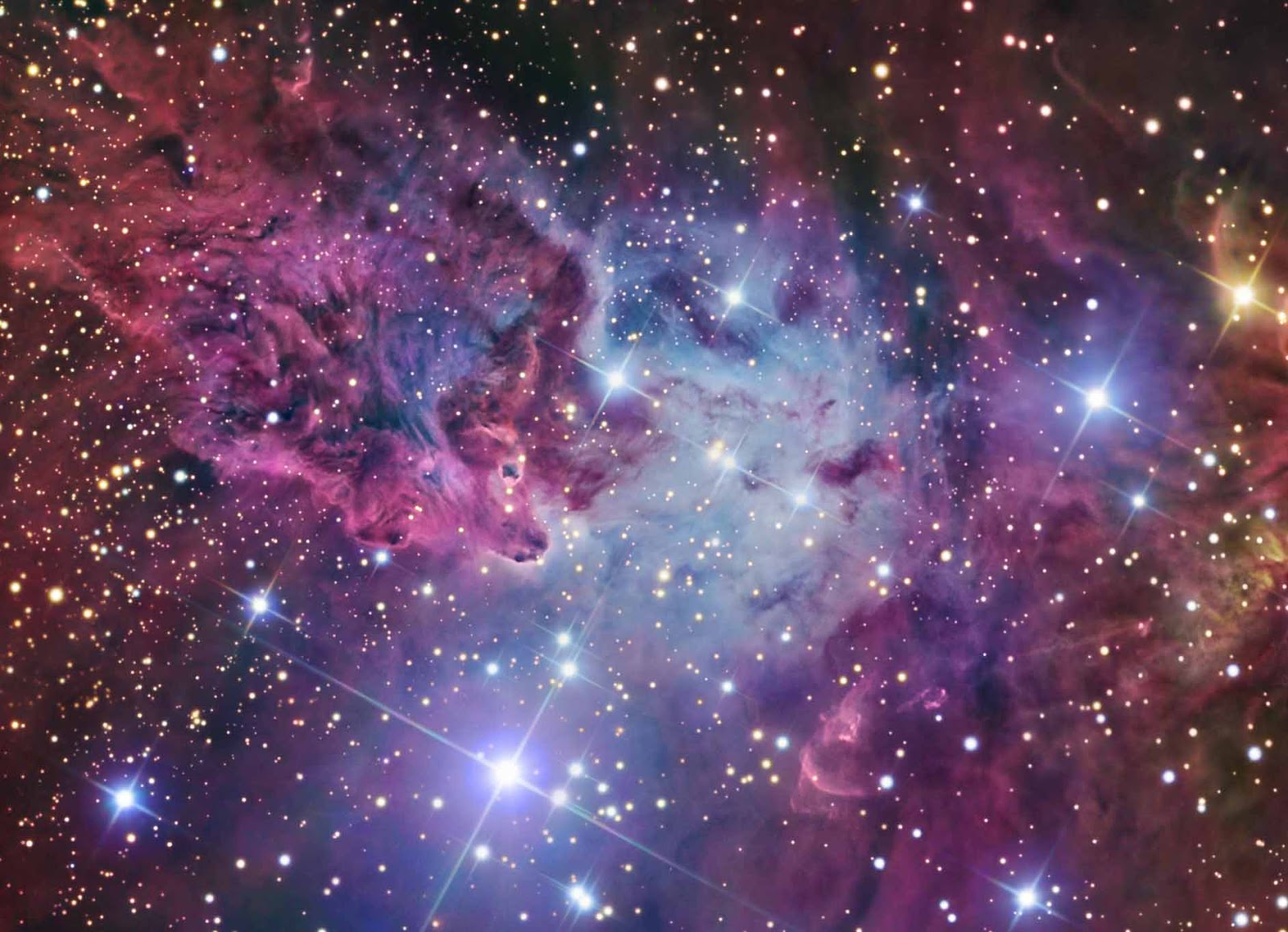 Wallpaper Luar Angkasa Bergerak - Fox Fur Nebula , HD Wallpaper & Backgrounds