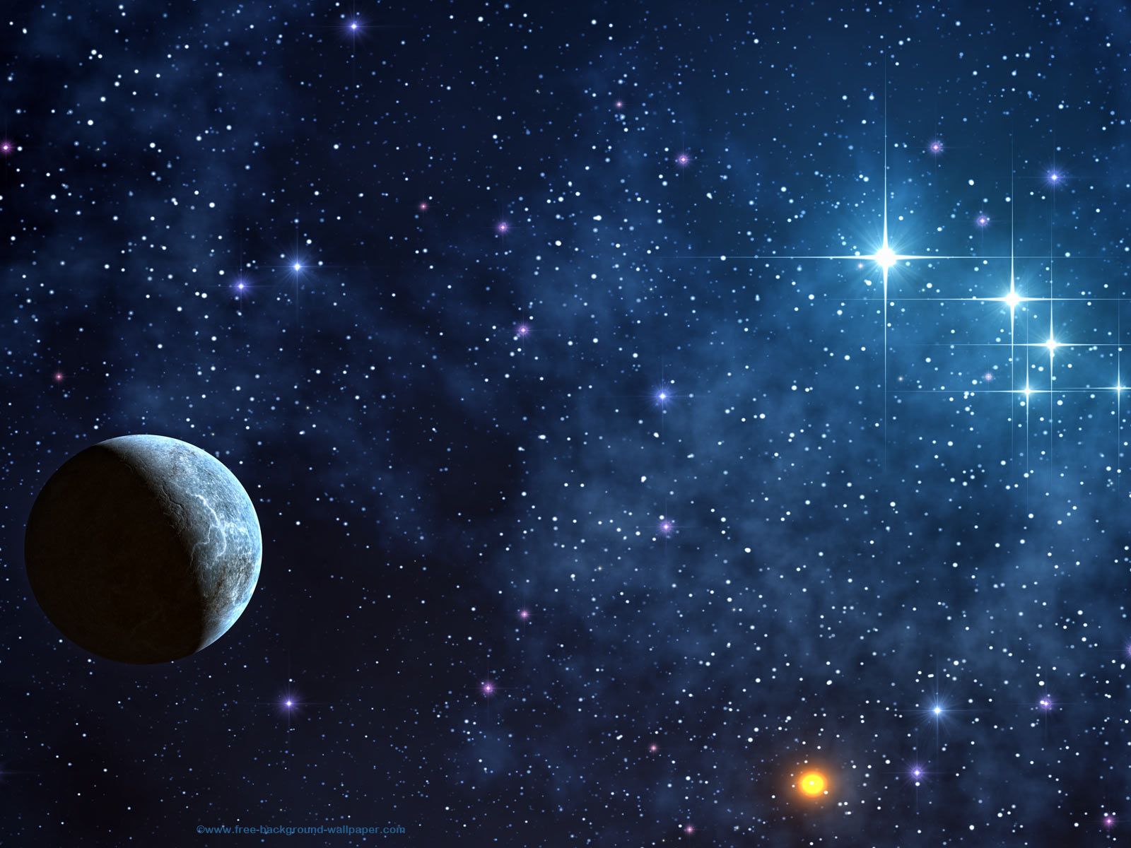 Moving Space Wallpapers - Space Stars Background Earth , HD Wallpaper & Backgrounds