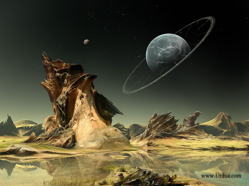 Moving 3d Desktop Wallpapers, Moving 3d Background - Far Far Away Planets , HD Wallpaper & Backgrounds